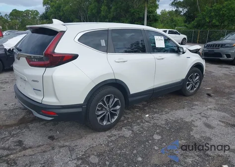 2022 Honda Cr-V Hybrid Ex-L z USA, uszkodzony, nr VIN 5J6RT6H82NL007057